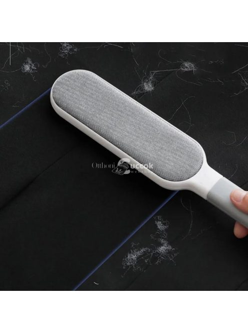 Újrafelhasználható szöszkefe, kétoldalas háziállatszőr-eltávolító