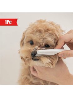 Puha kisállat arcszőrzet ápoló kefe