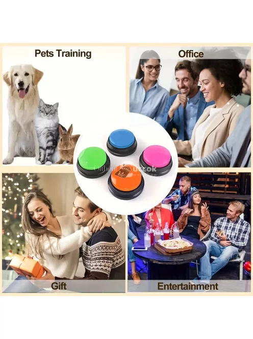 Háziállat Beszélgetés rögzítő - Rögzítsd a Bájos Kutya Beszélgetéseket Véletlenszerű Színválasztással