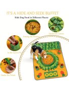 Stresszoldó Kutyás etető nyalószőnyeg