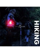 Fényvisszaverő LED kisállat biztonsági fény, mágneses kutya nyakörv 150 m-es aktív fényerősséggel