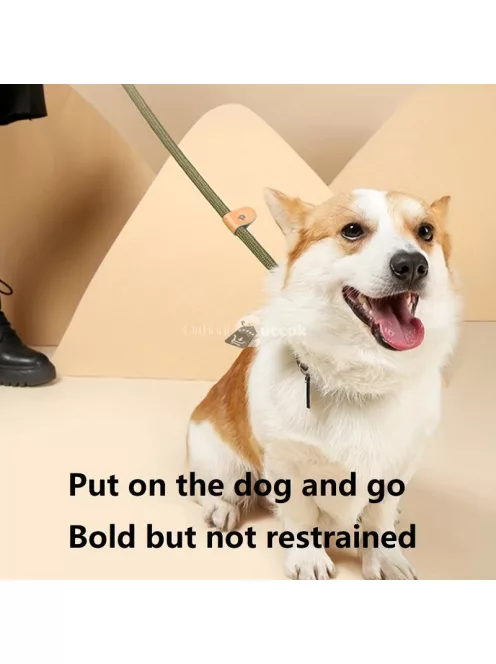 Kutyakiképző póráz, állítható nagy teherbírású kutyapóráz kötél