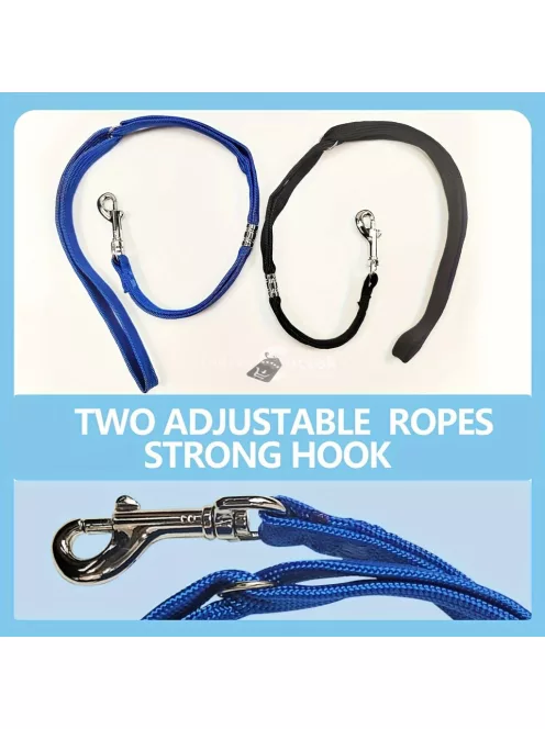 Állítható kutyafürdető heveder nagy teherbírású tapadókoronggal