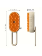 3-az-1-ben Macska Gőzkefe - Gyengéd Ápolás és Szőrtelenítő Fésű Macskáknak