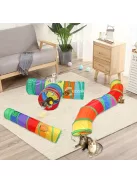 3-utas összecsukható alagút háziállatoknak