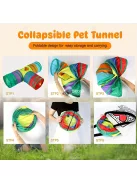 3-utas összecsukható alagút háziállatoknak