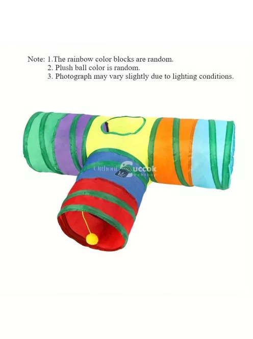 3-utas összecsukható alagút háziállatoknak