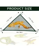 2db Légáteresztőfüggőágy hüllők számára