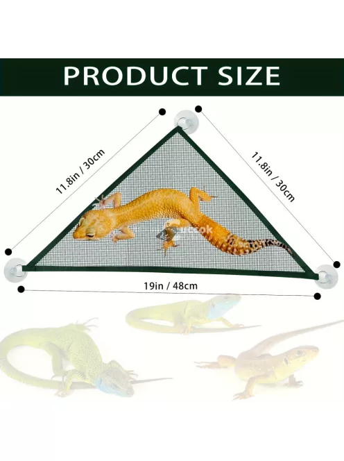 2db Légáteresztőfüggőágy hüllők számára