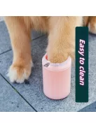 Könnyen Tisztítható Szilikon mancs-mosó Pohár Macskáknak és Kutyáknak