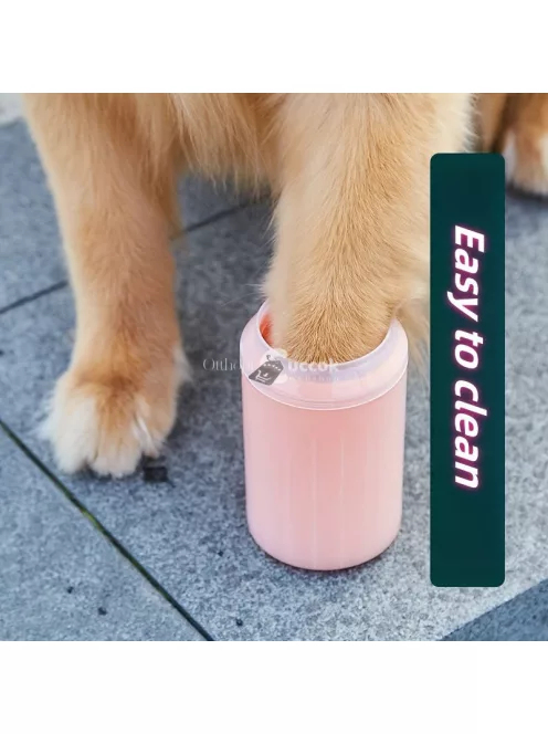 Könnyen Tisztítható Szilikon mancs-mosó Pohár Macskáknak és Kutyáknak