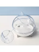 Nagy És Átlátszó Akril Homokos Fürdőtartály És Hörcsög fürdő