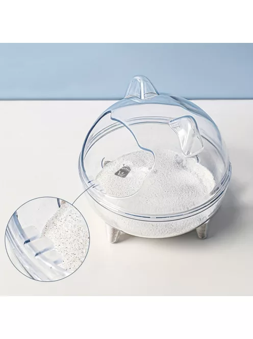 Nagy És Átlátszó Akril Homokos Fürdőtartály És Hörcsög fürdő