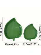 2db műanyag levél formájú etető