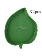 2db műanyag levél formájú etető