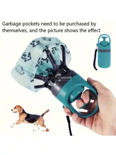   Gyorsan Tisztítható Hordozható Kutyaürülék Szedő Zacskó Adagolóval
