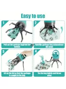 Gyorsan Tisztítható Hordozható Kutyaürülék Szedő Zacskó Adagolóval