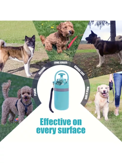 Gyorsan Tisztítható Hordozható Kutyaürülék Szedő Zacskó Adagolóval