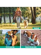 Gyorsan Tisztítható Hordozható Kutyaürülék Szedő Zacskó Adagolóval