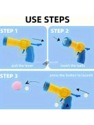 21 darabos interaktív labdakilövő macskajáték