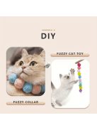 21 darabos interaktív labdakilövő macskajáték