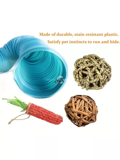 Összecsukható kisállat alagút