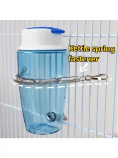 3db Rozsdamentes Acél Rugós Tartó