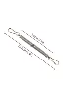 3db Rozsdamentes Acél Rugós Tartó