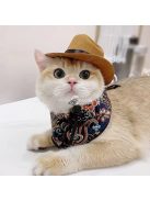 Macska-cowboy Sapka