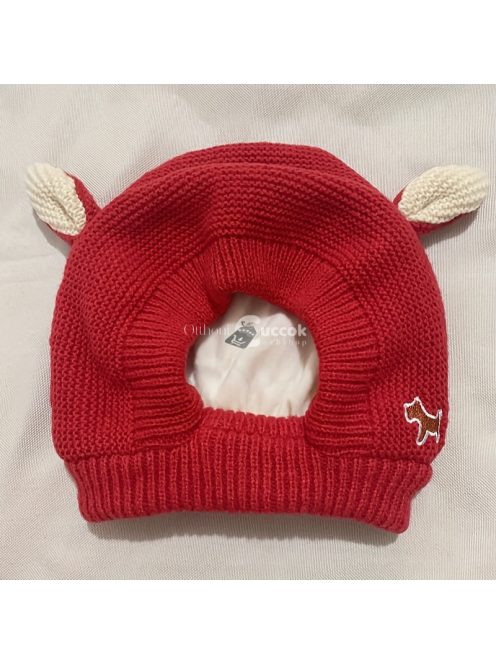 Kutya Fülvédő - Kötött Sapka