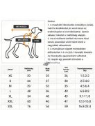 1 db egyszínű vastagított téli kabát kutyáknak