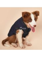 1 db egyszínű vastagított téli kabát kutyáknak