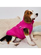 1 db egyszínű vastagított téli kabát kutyáknak