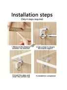 10 darabos fém polctartó konzol tapadókoronggal üveg- és fa polcokhoz