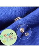 50db színes pattintógomb készlet