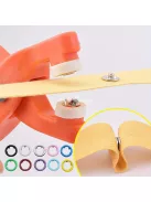 50db színes pattintógomb készlet