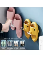 3db falra szerelhető papucstartó