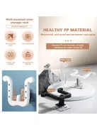 3db falra szerelhető papucstartó