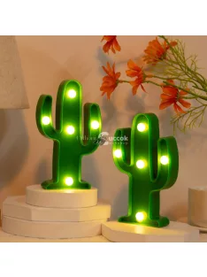 1db kaktusz alakú éjszakai lámpa