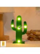 1db kaktusz alakú éjszakai lámpa