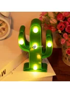 1db kaktusz alakú éjszakai lámpa