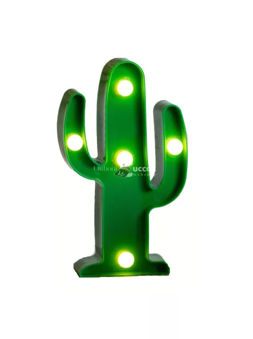 1db kaktusz alakú éjszakai lámpa