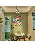 menő pizza neonfelirat
