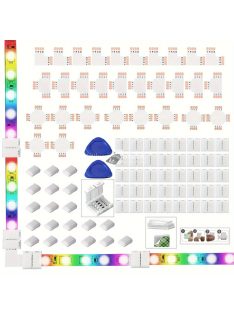 Led szalag csatlakozó 4-tűs RGB LED-hez