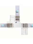 Led szalag csatlakozó 4-tűs RGB LED-hez