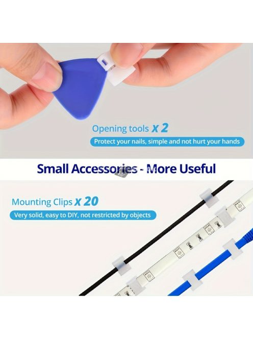 Led szalag csatlakozó 4-tűs RGB LED-hez