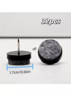 32db Nehéz Teherbírású Filc Bútorcsúszka