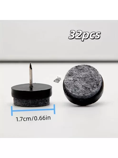 32db Nehéz Teherbírású Filc Bútorcsúszka
