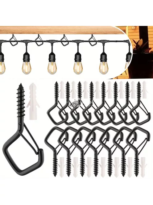 16db Fényfüzér Kampó, Lámpahuzal Kampó