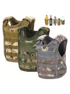 3 részes taktikai mini mellény palack szigetelő